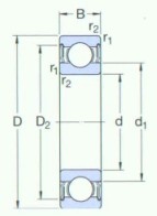 SKF-6010-2RS1/HC5C3WT-特殊應(yīng)用軸承