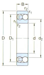 SKF-135TN9-自動調(diào)心球軸承