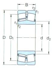 SKF-*23972CCK/W33-球面滾子軸承